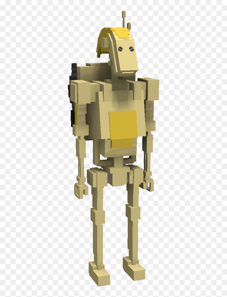 Yds0jaq - Robot, HD Png Download - battle droid png