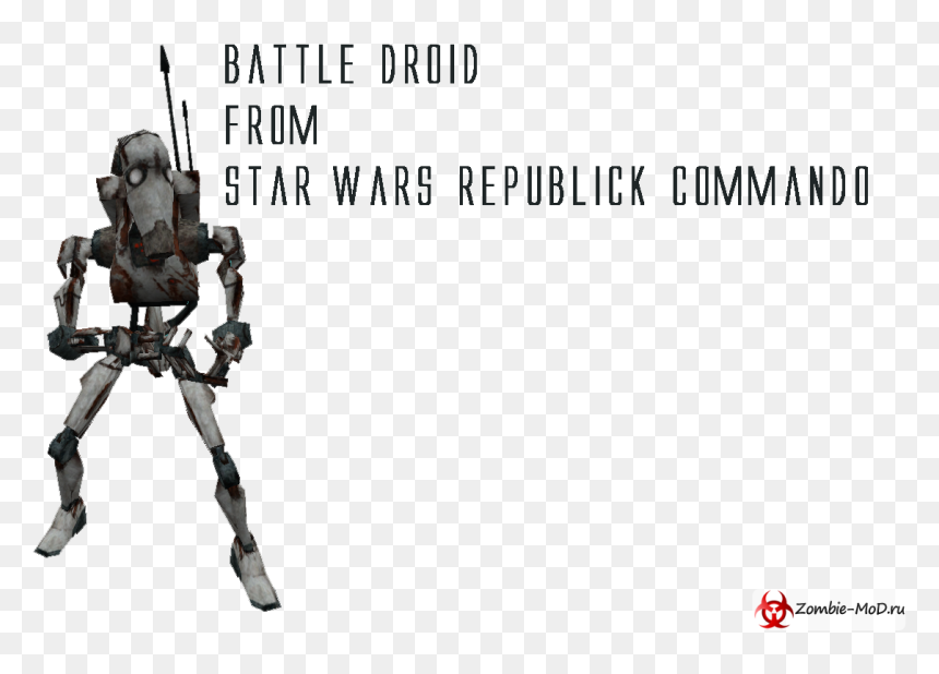 Battle Droid S - Military Robot, HD Png Download - battle droid png
