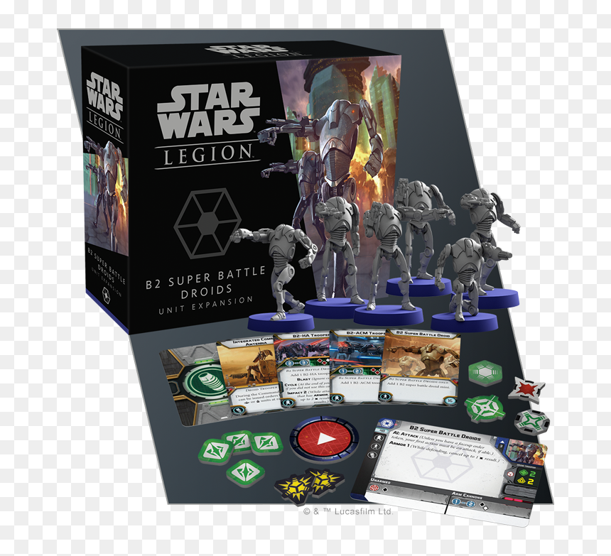 Super Battle Droids Legion, HD Png Download - battle droid png
