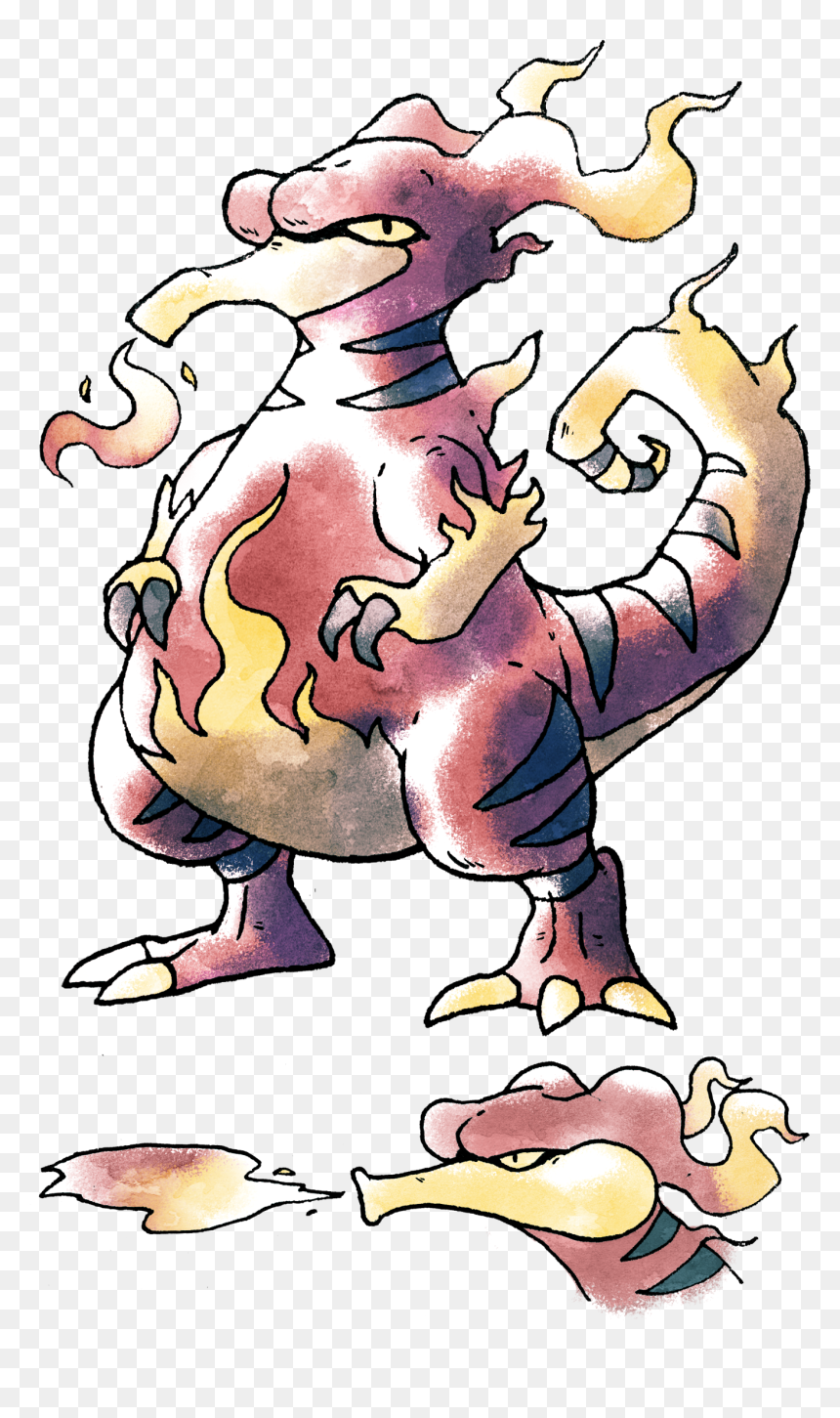 Magmar Redesign, HD Png Download - magmar png