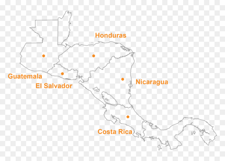 Map , Png Download - Centros De Produccion En Guatemala, Transparent Png - mapa png