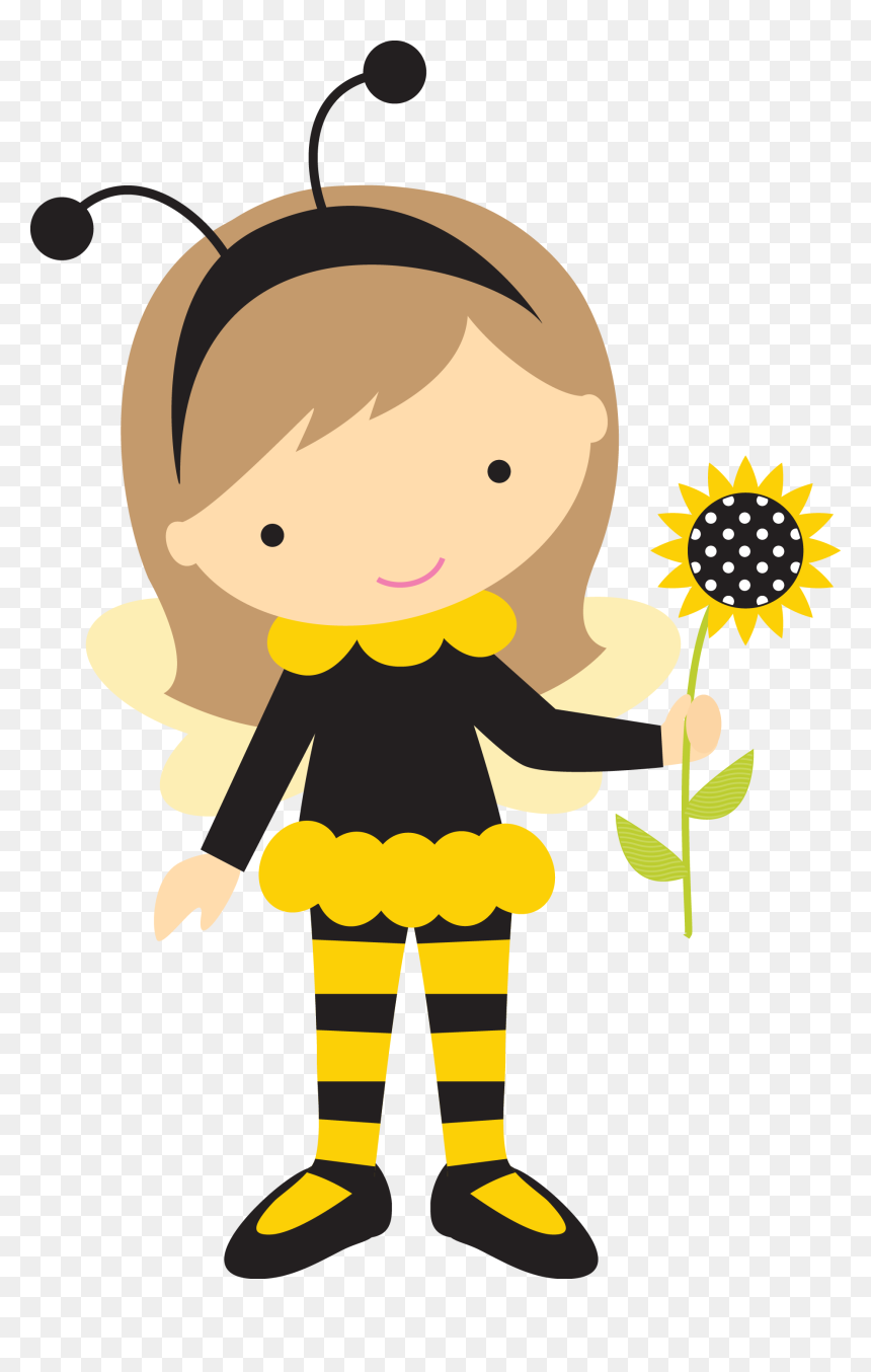 2 Borboletas & Joaninhas - Bumble Bee Costume Clip Art, HD Png Download - borboletas png