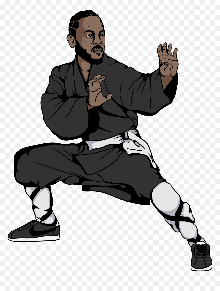 Hiphopkeychains In R/kendricklamar - Kendrick Lamar Shaolin Temple, HD Png Download - kung fu png