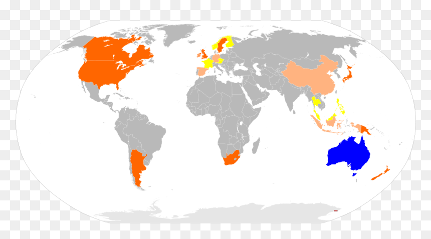 Nothofagus Distribution Of The Southern Beech, HD Png Download - vegemite png