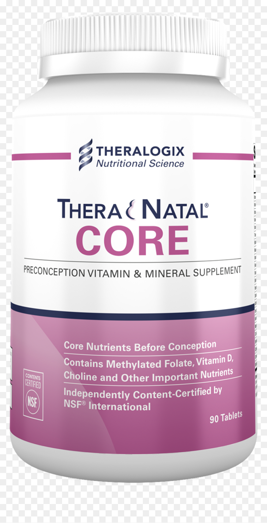 Theranatal Core Provides The Essential Nutrients For - Animal, HD Png Download - vitamins png