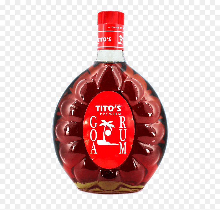 Glass Bottle, HD Png Download - tito's vodka png