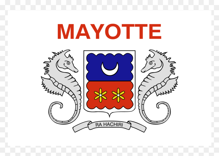 Yt Mayotte Flag Icon - Mayotte Flagge, HD Png Download - yt png