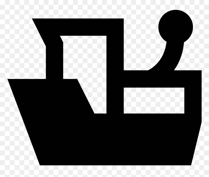 Moored Boat Icon, HD Png Download - boat icon png