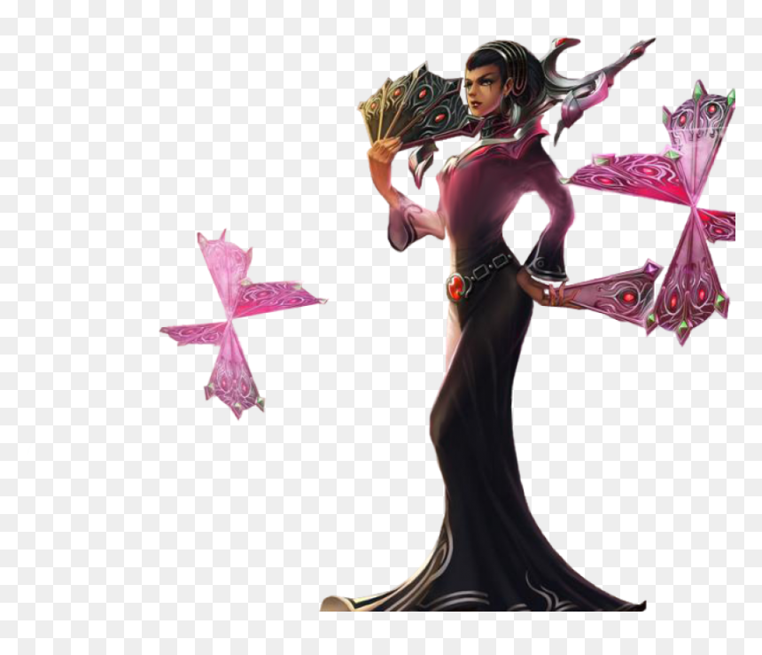 Karma Classic Old Splashart Skin Png Image - Figurine, Transparent Png - karma png