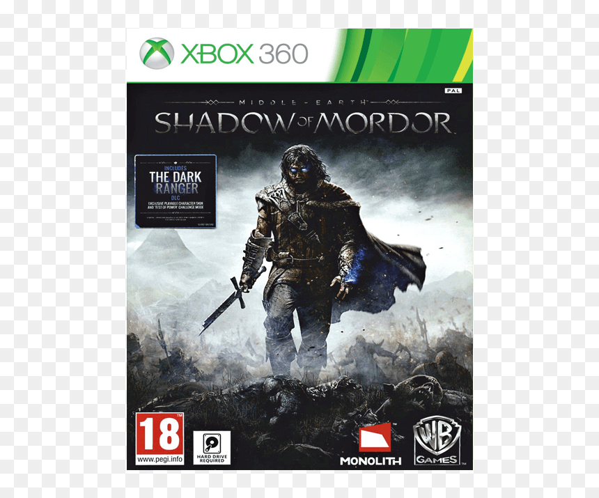 Middle Earth Shadow Of Mordor Ps3, HD Png Download - shadow of mordor png