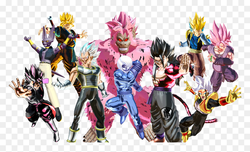 Goku Black Transformations, HD Png Download - future gohan png