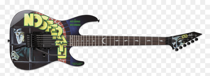 Ltd Guitar Kirk Hammett, HD Png Download - nosferatu png