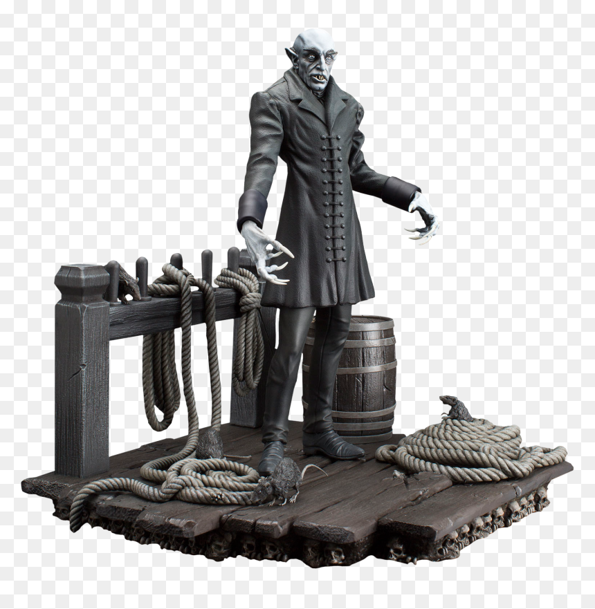 The Coming Of Nosferatu The Immortal 14” Diorama Statue - Nosferatu Action Figure, HD Png Download - nosferatu png