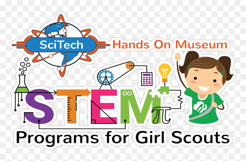 Science Technology Engineering And Math, HD Png Download - girl scouts png