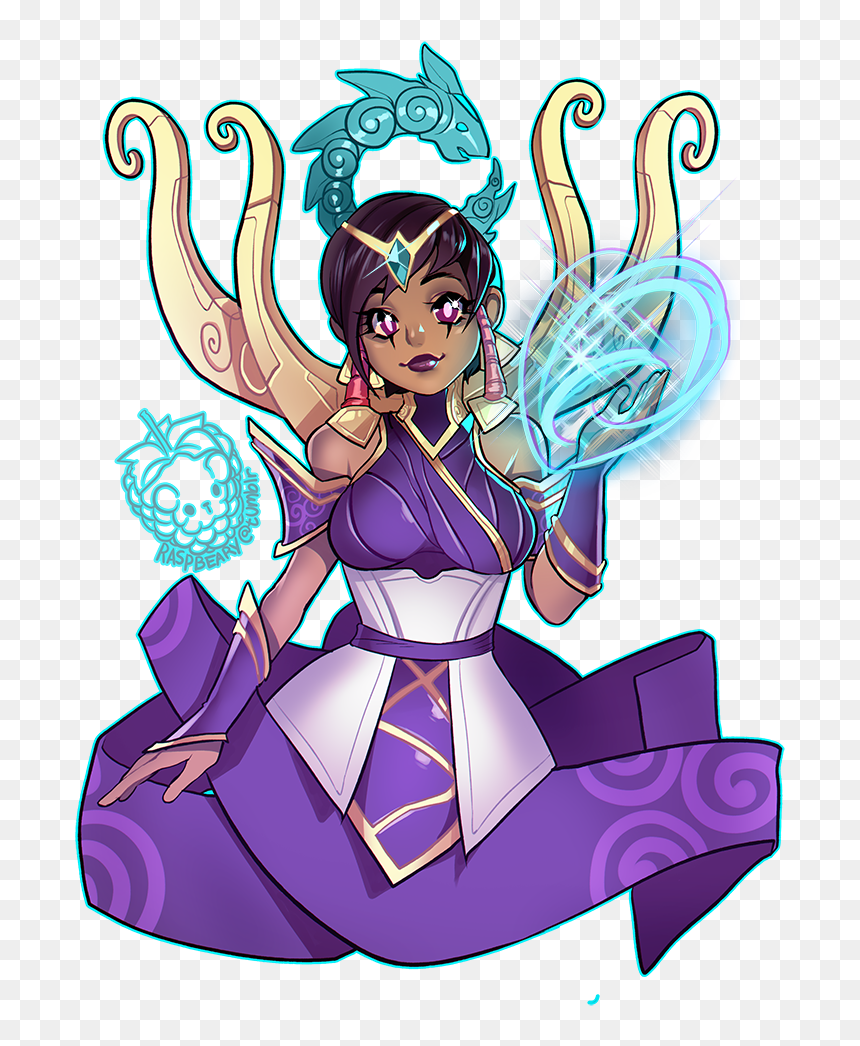 [sorceress Lux] , - Lol Karma Vector Art, HD Png Download - karma png
