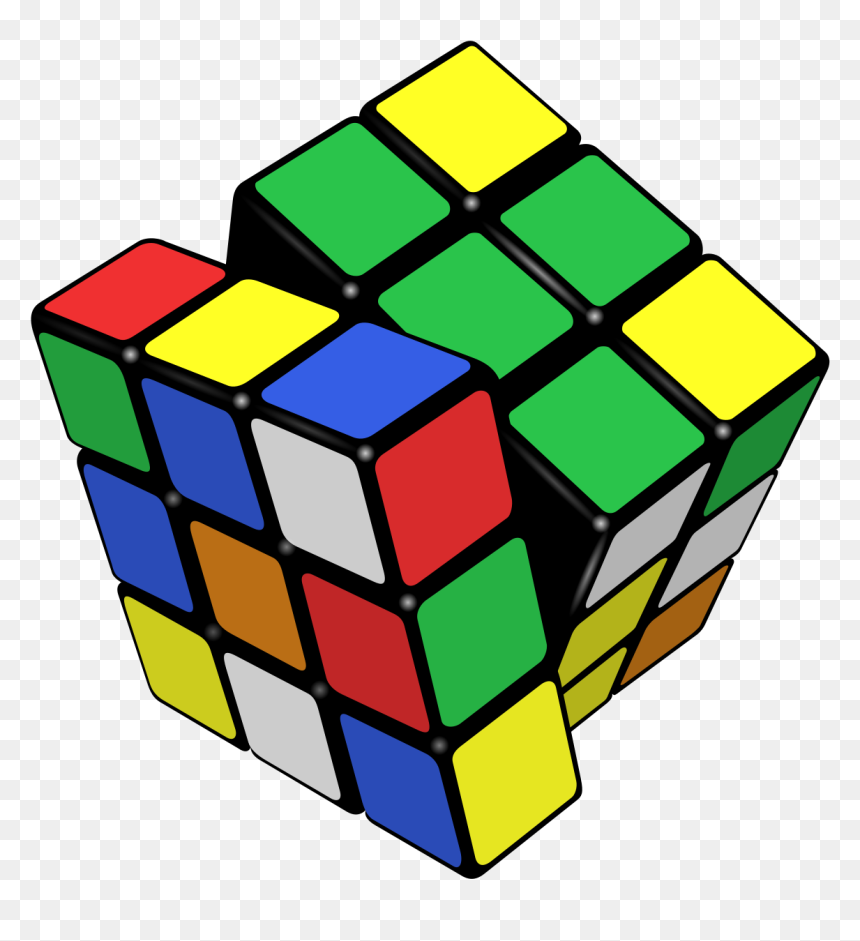 Rubik's Cube Icon, HD Png Download - algebra png