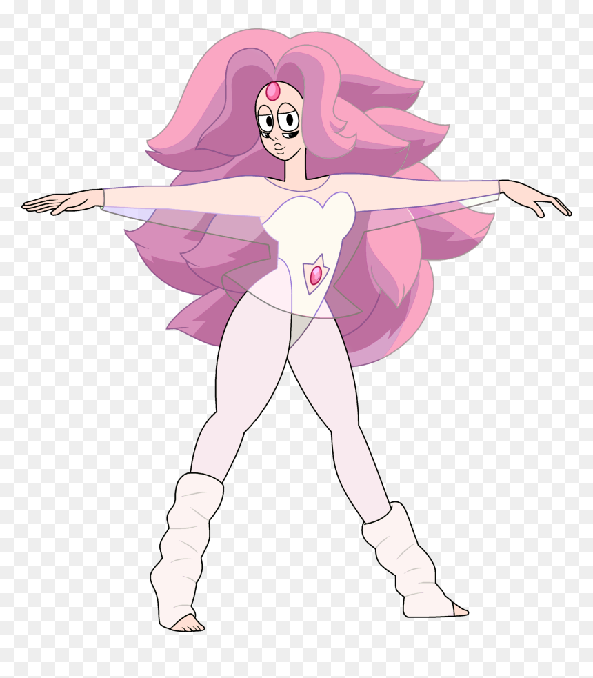 Rainbow Quartz-rose Quartz - Pink Diamond Rainbow Quartz Steven Universe, HD Png Download - rose quartz png