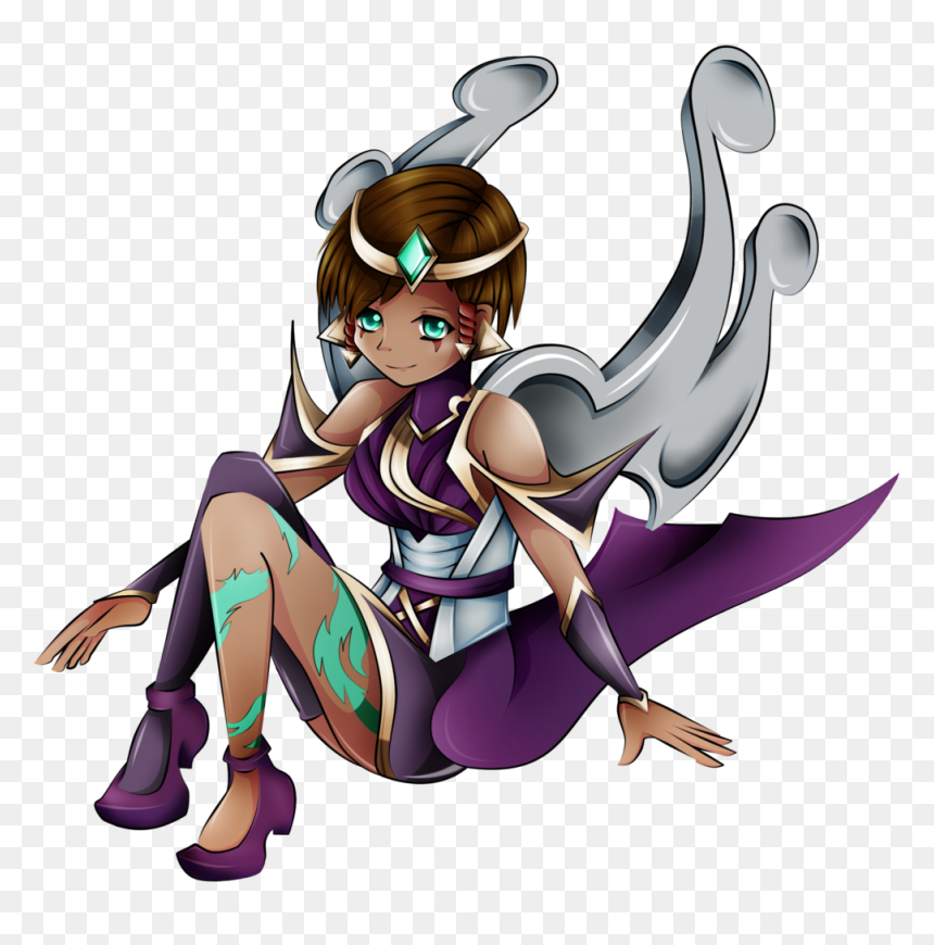 Thumb Image - League Of Legends Karma Drawings, HD Png Download - karma png