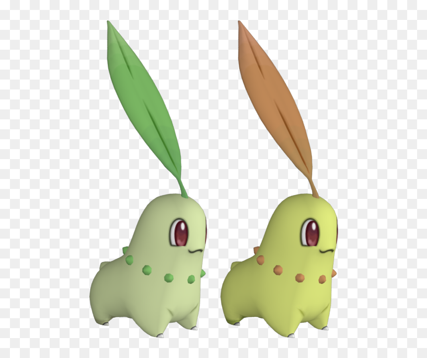 Download Zip Archive - Pokemon Chikorita 3d, HD Png Download - chikorita png