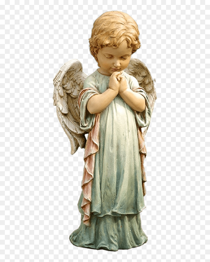 Praying Cherub Clip Arts - 手 を 合わせ て お祈り, HD Png Download - cherub png
