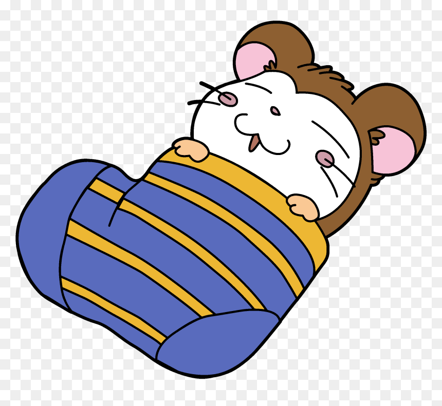 Hamster Sleeping In A Sock, HD Png Download - hamtaro png