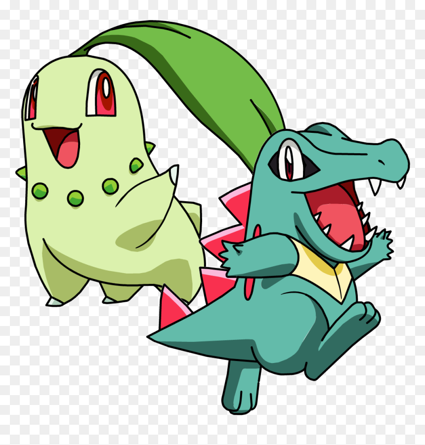 Chikorita Clipart , Png Download - Pokemon Chikorita Shiny, Transparent Png - chikorita png