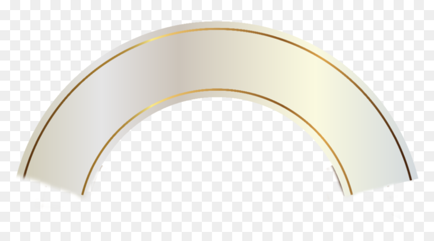 #cinta#dorada#white - Arch, HD Png Download - cinta dorada png