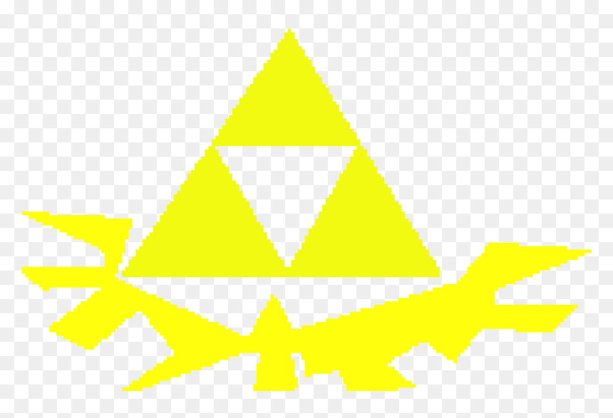 Triangle, HD Png Download - hylian crest png