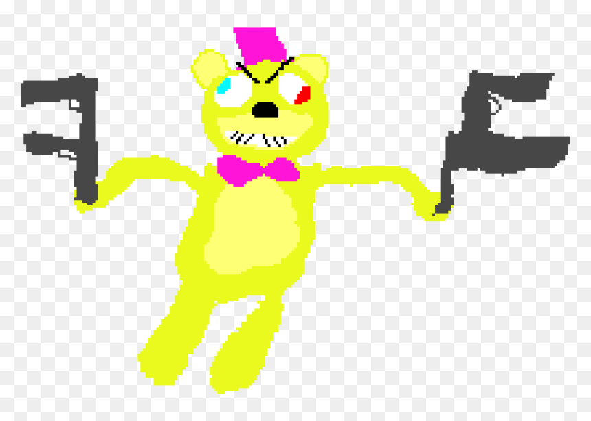 Illustration, HD Png Download - golden freddy png