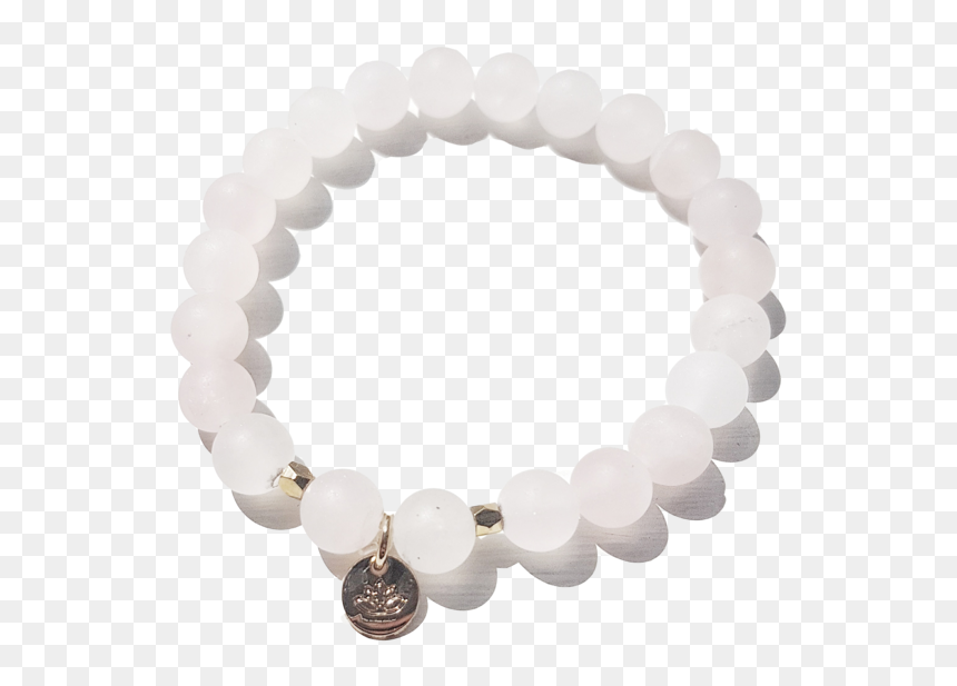 Rose Quartz Gold Bracelet, HD Png Download - rose quartz png