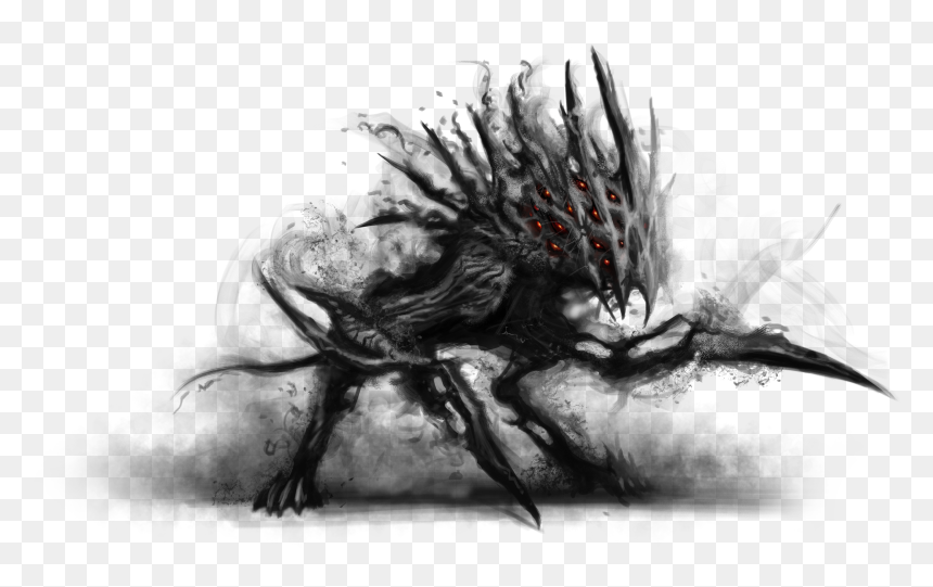 Transparent Shadow Creature Png - Shadow Creature, Png Download - shadow of mordor png