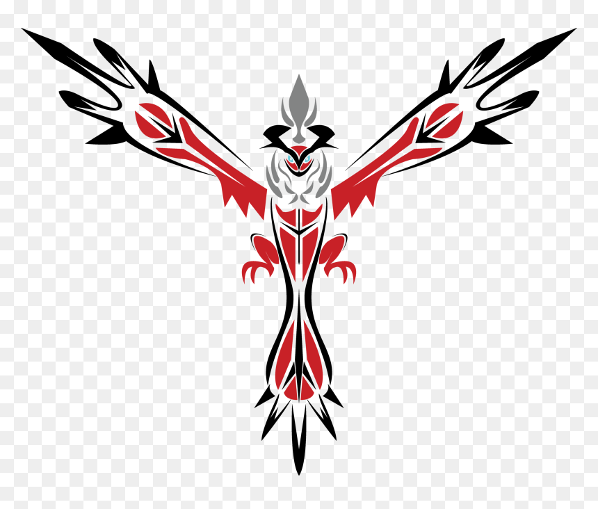 #pokemon #tribal #tattoo #yveltal #freetoedit - Emblem, HD Png Download - yveltal png