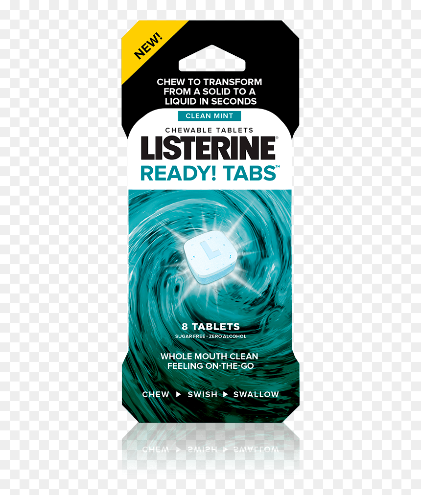 Listerine Tabs, HD Png Download - tabs png