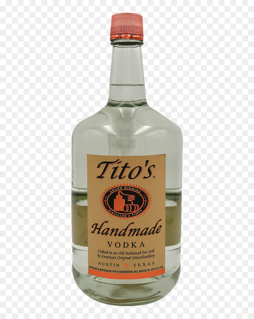 Tito"s Handmade Texas Vodka - Tito's Handmade Vodka, HD Png Download - tito's vodka png