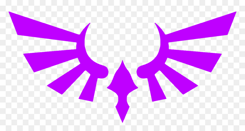 Goddesscrest - Zelda Logo Png, Transparent Png - hylian crest png