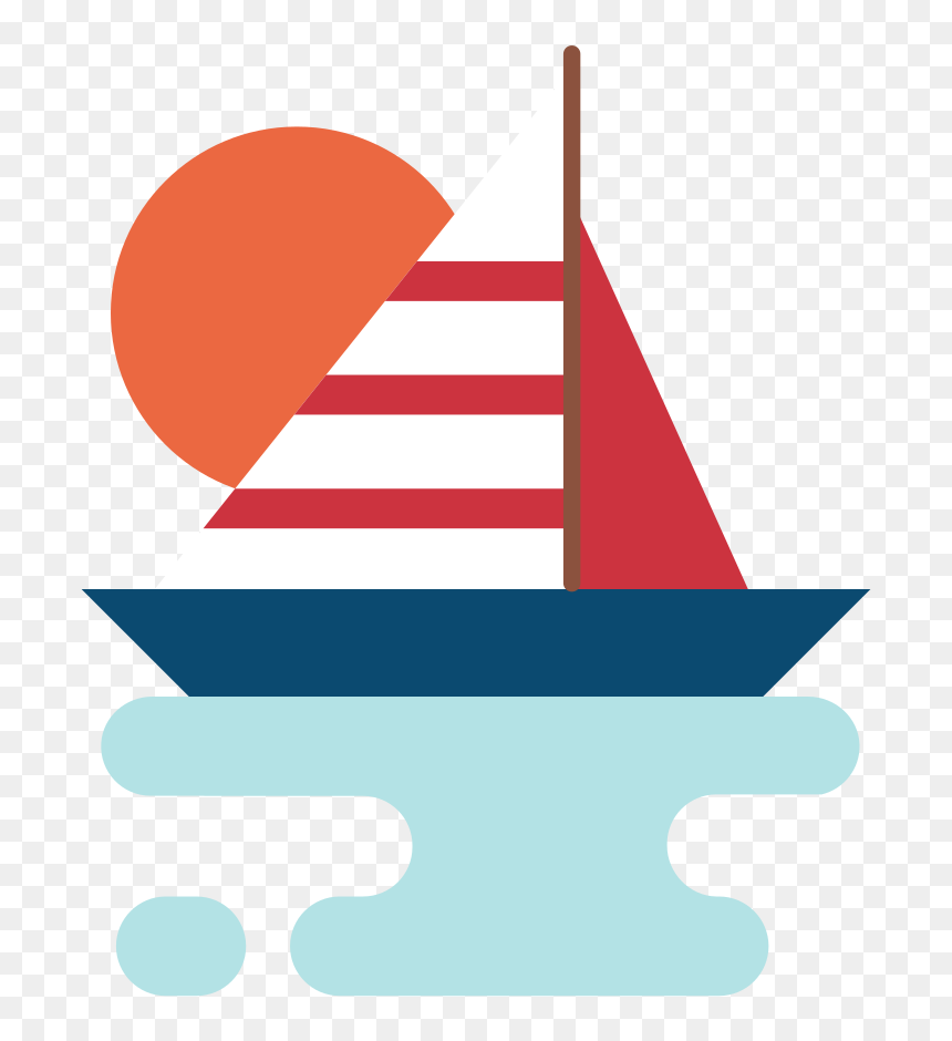 Sail, HD Png Download - boat icon png