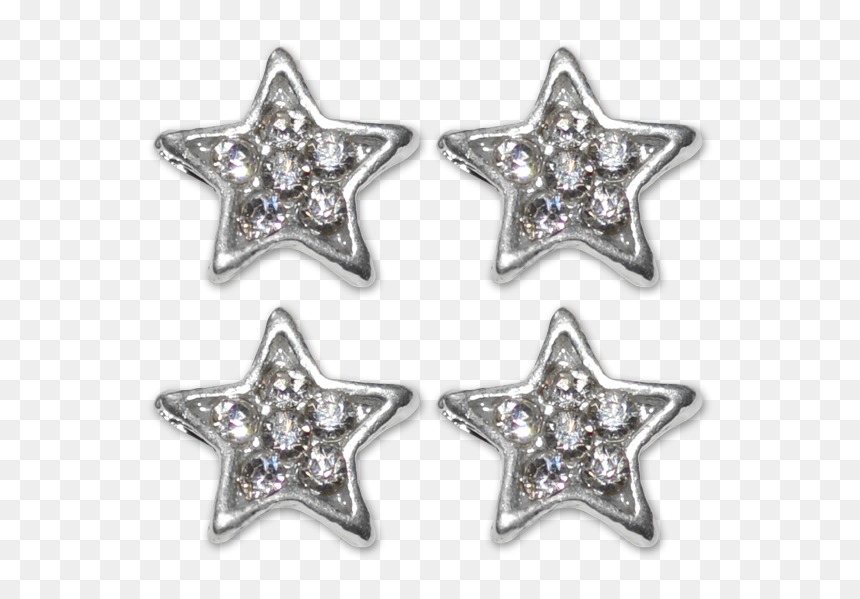 Royal Nails Rhinestones - Earrings, HD Png Download - star overlay png