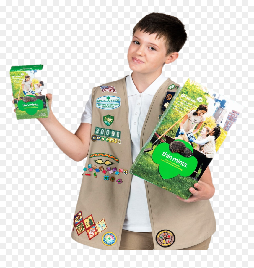 Kelsey Besser - Child, HD Png Download - girl scouts png