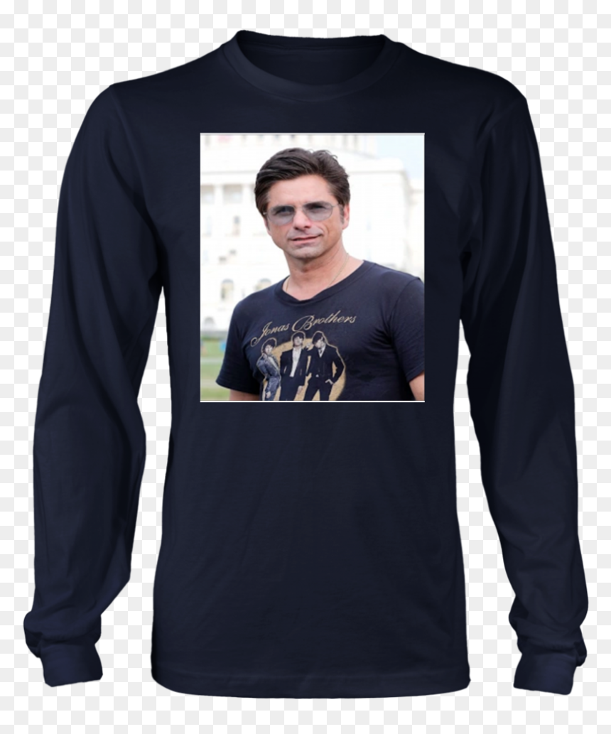Nick Jonas Wearing A Shirt Of John Stamos Wearing A - Hentai T Shirt Japan, HD Png Download - john stamos png