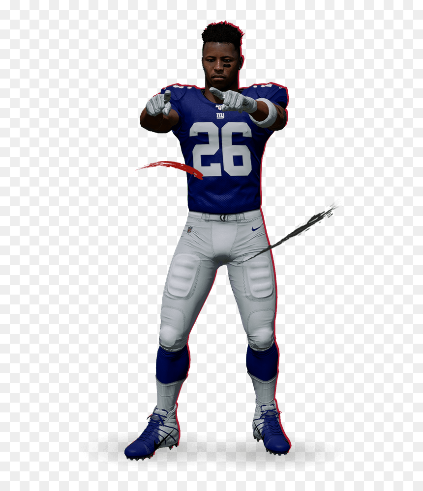 Saquon Barkley Madden 20, HD Png Download - madden png