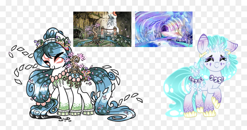 Rainjay-xx, Oc, Oc Only, Okami, Ponified, Safe, Scenery, - Pond Pony, HD Png Download - okami png