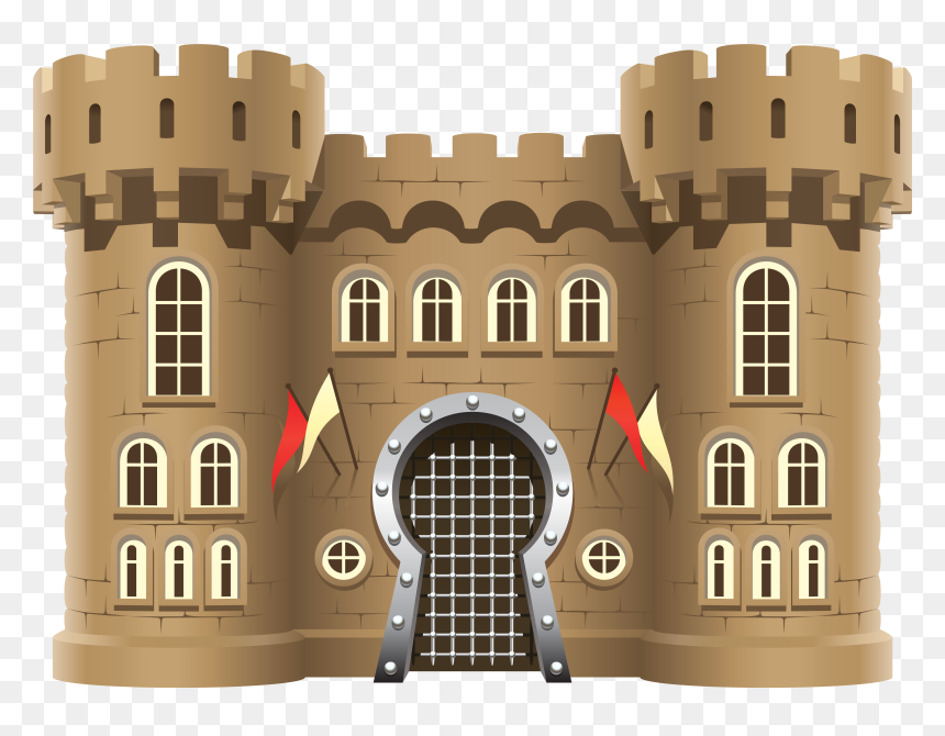 Castle Clipart Fortress - Fortress Clipart, HD Png Download - fort png