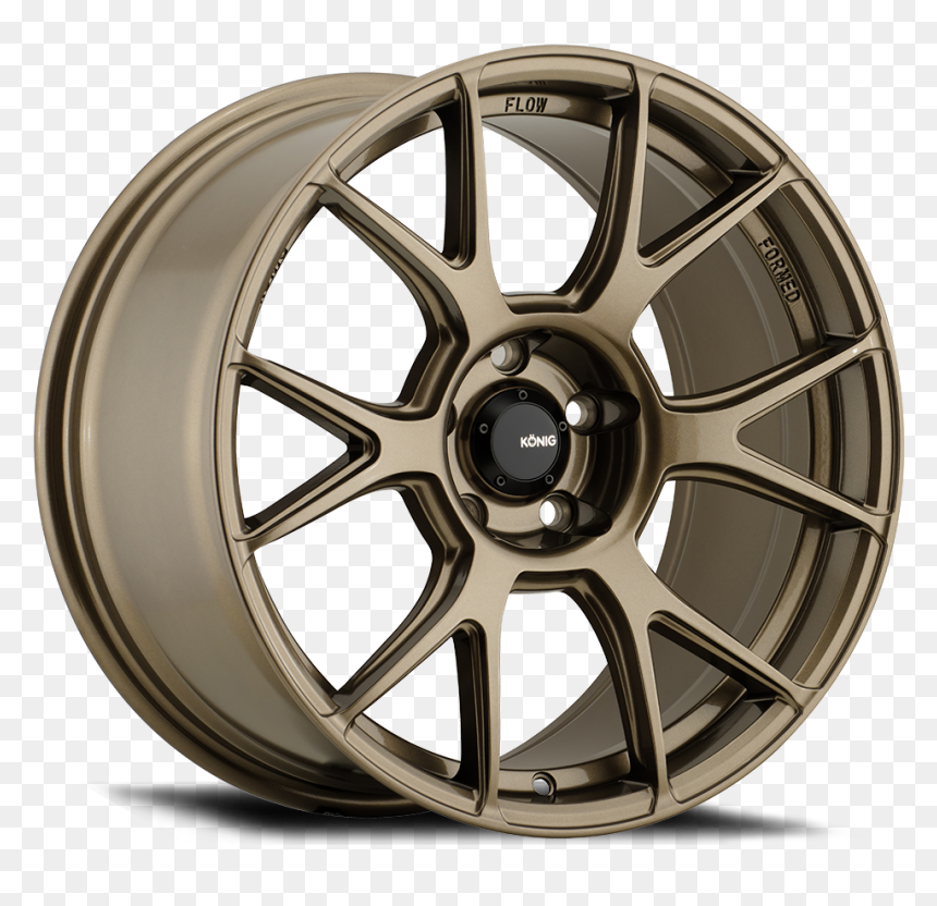 Wheel Transparent New - Konig Ampliform, HD Png Download - jdm png