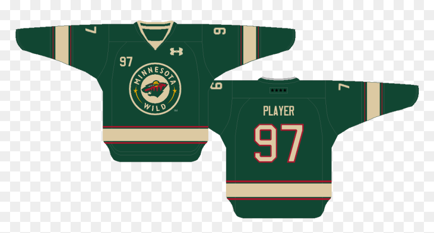 Minnesota Wild Jersey Template , Png Download - Minnesota Wild Jersey Concept, Transparent Png - minnesota wild logo png