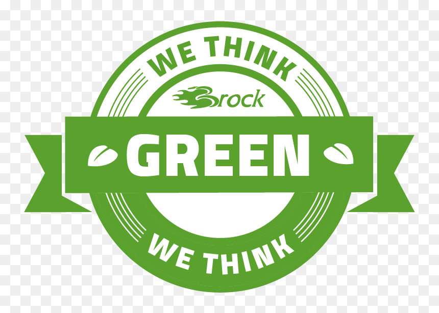 We Think Green - Circle, HD Png Download - brock png
