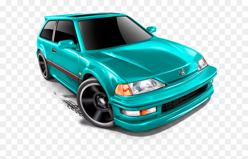Honda Civic Ef Hot Wheels, HD Png Download - jdm png