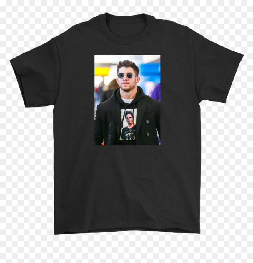 Nick Jonas Wearing A Shirt Of John Stamos Wearing A - Blue Autism Awareness Disney, HD Png Download - john stamos png