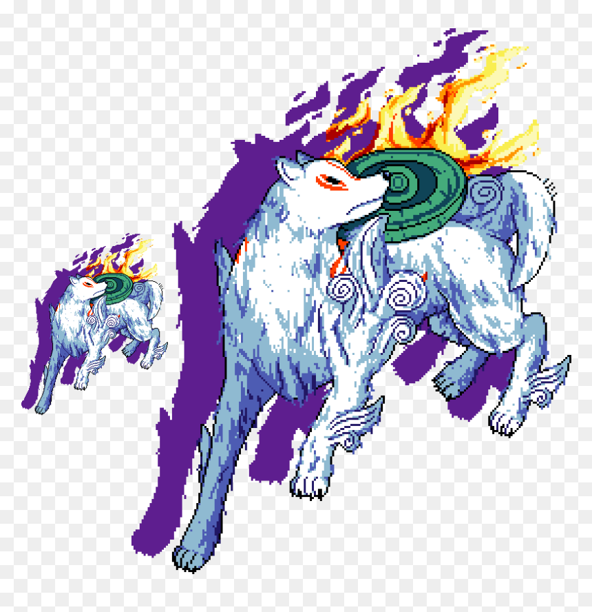 Illustration, HD Png Download - okami png