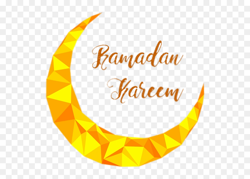 Ramadan Kareem Modern Crescent - Vector Ramadan Kareem Png, Transparent Png - modern png