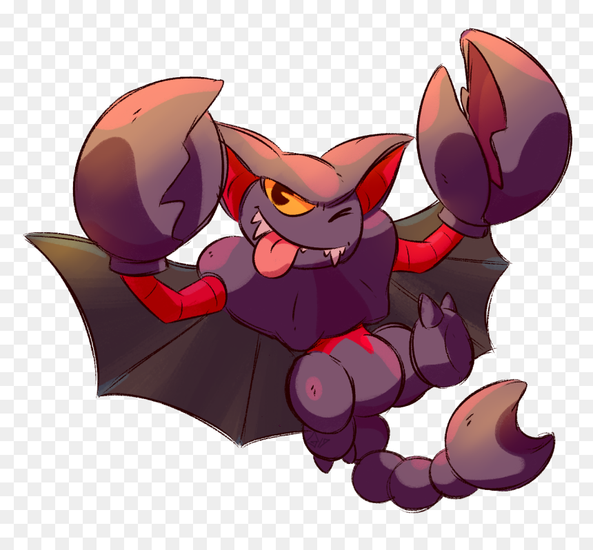 Gliscor , Png Download - Gliscor Cute Art, Transparent Png - chikorita png